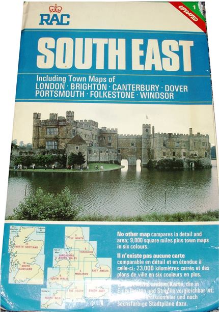 RAC 3ml inch South East 1980s cover